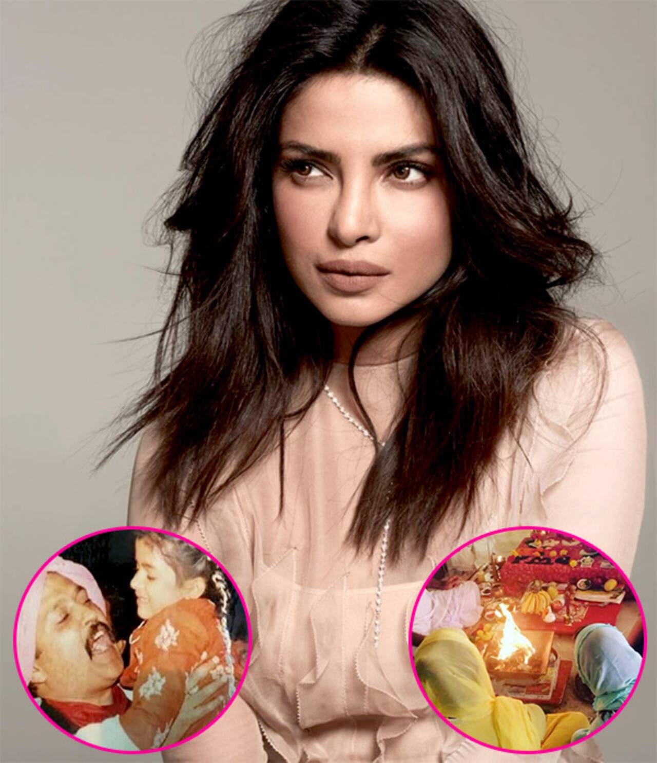 Priyanka performs a shanti pooja on the fourth death anniversary of her