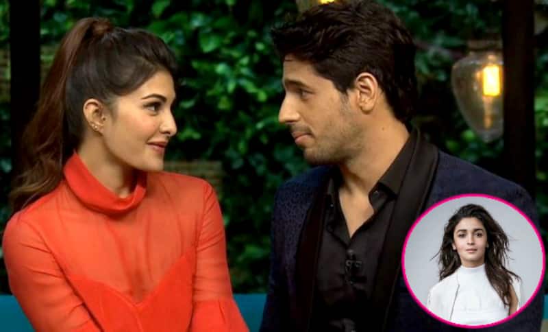 Alia Bhatt and Sidharth Malhotra have a HUGE fight over the actor's closeness to Jacqueline Fernandez?