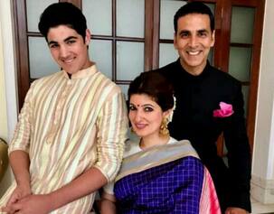 Akshay Kumar and Twinkle declare Aarav as the 'Best Son In The World' on Father's Day- view pic