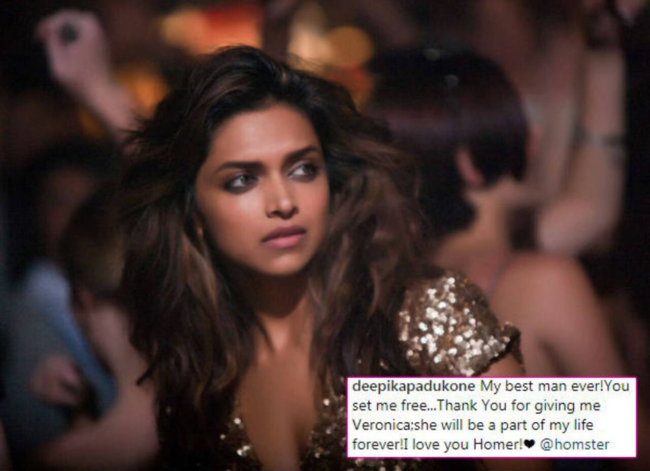 Deepika Padukone Remembers Veronica From Cocktail And Thanks Her Best Man View Pic 6471