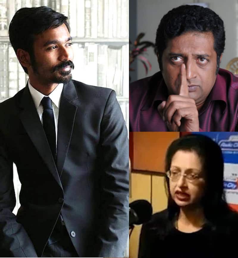 Not only Dhanush, Gautami, Prakash Raj, have walked out of interview as well - watch videos