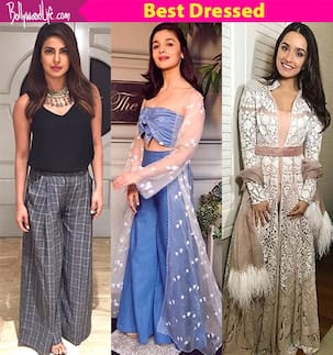 Best Dressed this week: Priyanka Chopra, Alia Bhatt, Shraddha Kapoor create some sartorial moments - View pics