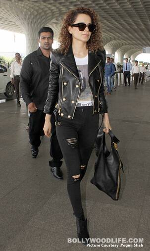 Kangana Ranaut gives you a perfect tutorial on how to ace the rock chick look