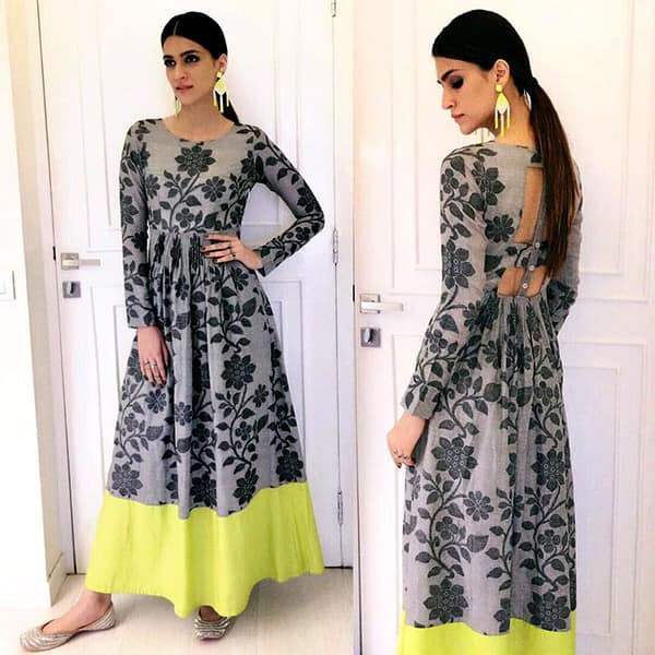 Kriti Sanon goes ethno cool with an edgy dress for promotions of ...
