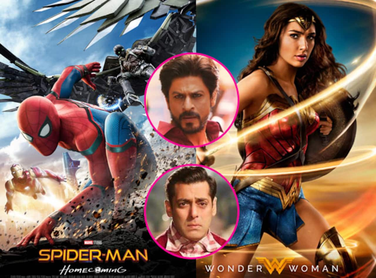 Spider-Man: Homecoming, Wonder Woman - 3 Hollywood films that beat Shah  Rukh Khan and Salman Khan-starrers at the home turf - Bollywood News &  Gossip, Movie Reviews, Trailers & Videos at 