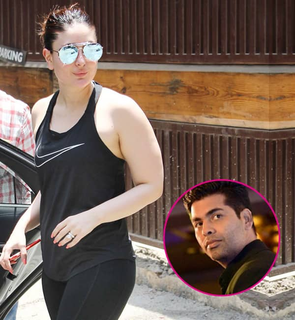 Karan Johar has a huge issue with Kareena Kapoor's gym tights