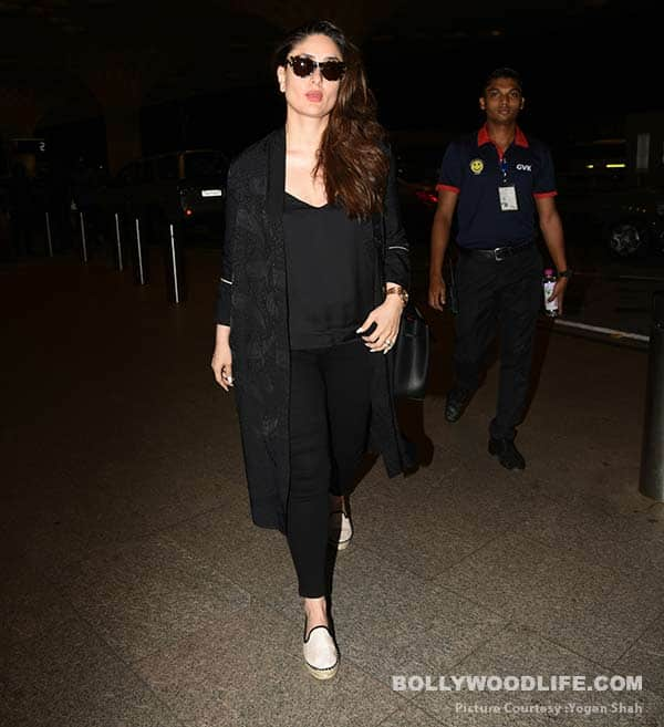 Woman in black! Kareena Kapoor Khan stuns in an all black avatar at the ...