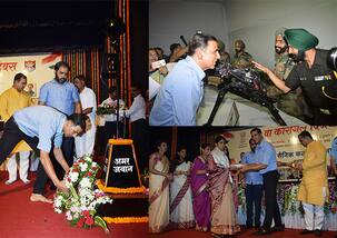 Akshay Kumar and Amruta Fadnavis honour soldiers on Kargil Vijay Diwas - view HQ pics