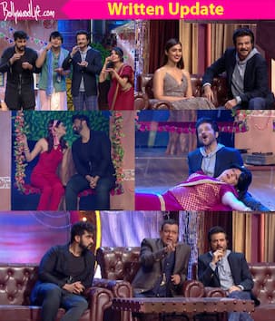 Arjun Kapoor and Anil Kapoor reach for 'Neelu Ki Shaadi' at The Drama Company