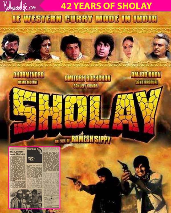 hindi movie sholay amitabh