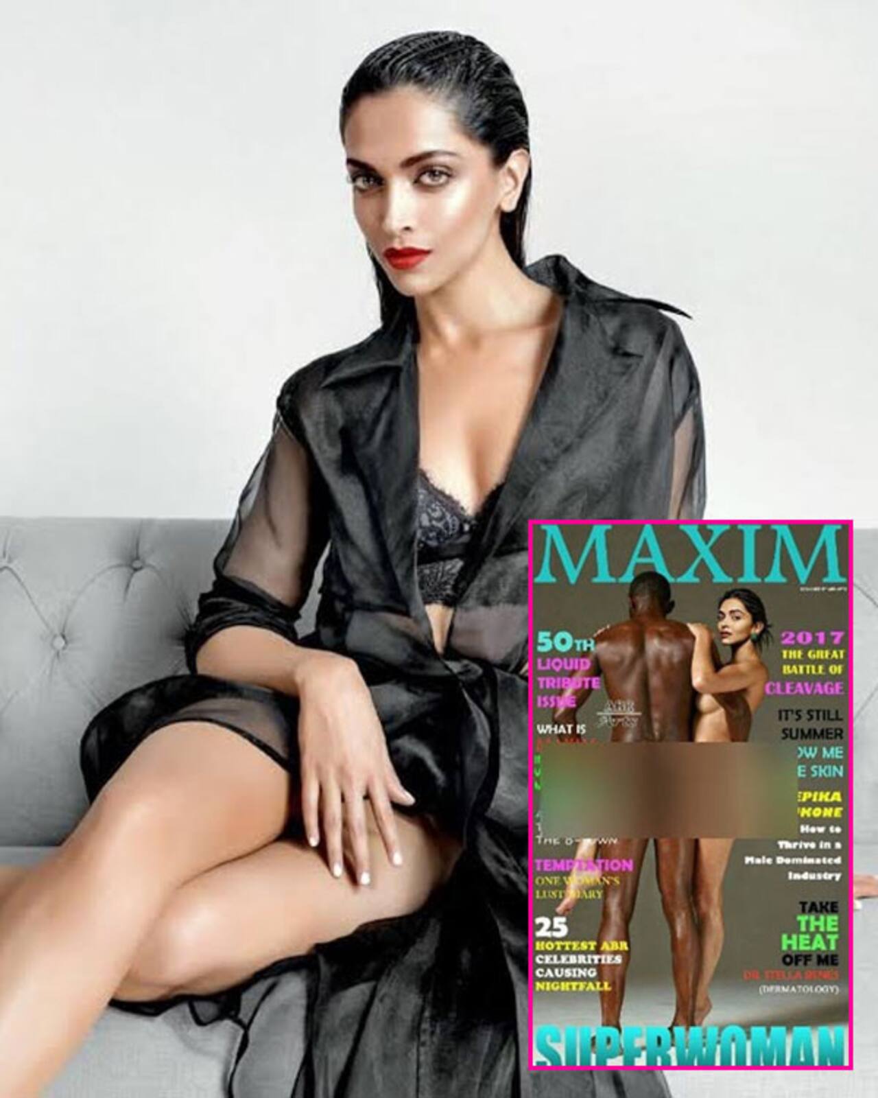 Dont Be Fooled By This Leaked Nude Photoshoot Of Deepika Padukone Its Fake Bollywood News 