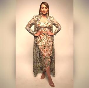 It’s just another smashing day for Sonakshi Sinha in this Anamika Khanna ensemble – View Pics