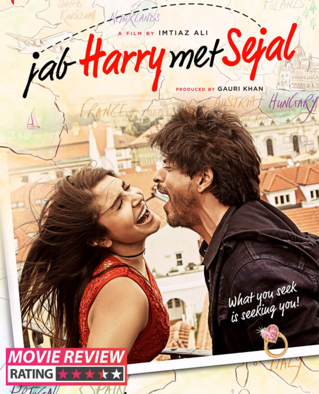 Jab Harry Met Sejal movie review Shah Rukh Khan and Anushka Sharma