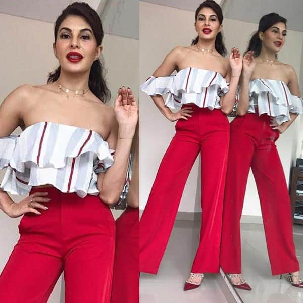 Sassy, spunky, street style chic and a dash of ethnicity – Jacqueline  Fernandez dabbles it all for A Gentleman promotions – View Pics - Bollywood  News & Gossip, Movie Reviews, Trailers 