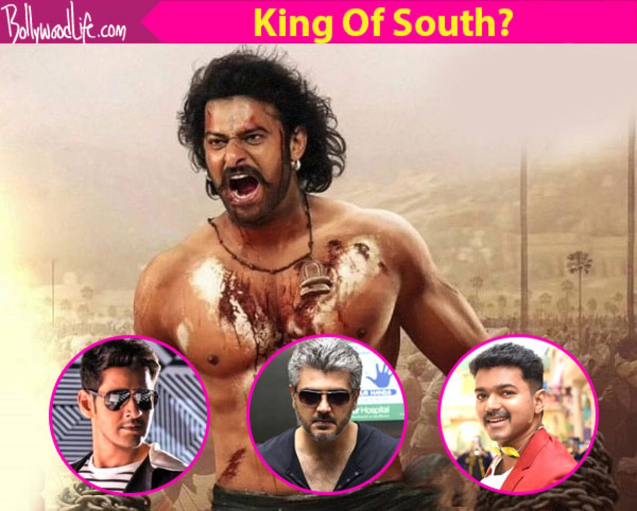 Is Prabhas the biggest Superstar of South this year? Ajith and Vijay ...