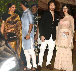 [PHOTOS] Deepika Padukone - Ranveer Singh, Tiger Shroff - Disha Patani: When B-Town couples graced Mukesh Ambani's Ganpati celebration together