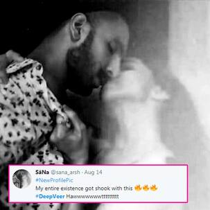 दीपिका पादुकोण और रणवीर सिंह की इस तस्वीर के कारण ट्विटर पर मच गया है हड़कंप !!