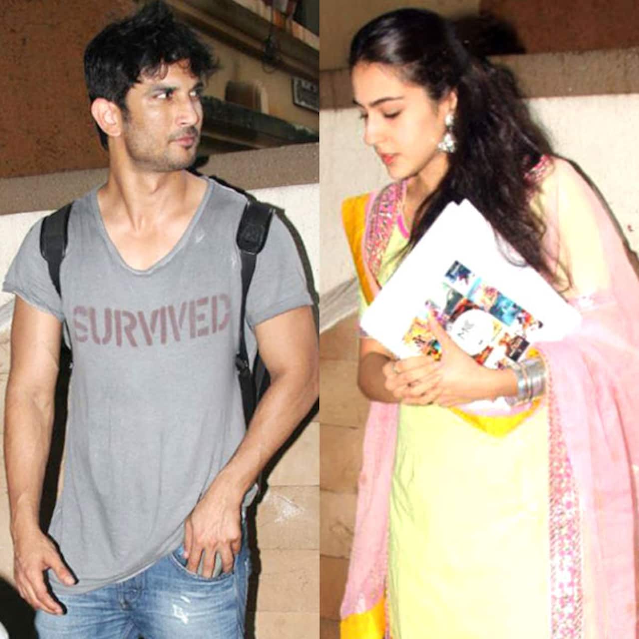 Sushant Singh Rajput just 'survived' a script-reading session with Sara Ali Khan - View pics
