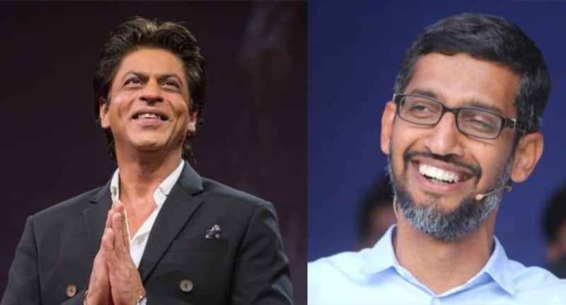 After Karan Johar, Shah Rukh Khan gets Google CEO Sundar Pichai on Ted Talks: Nayi Soch