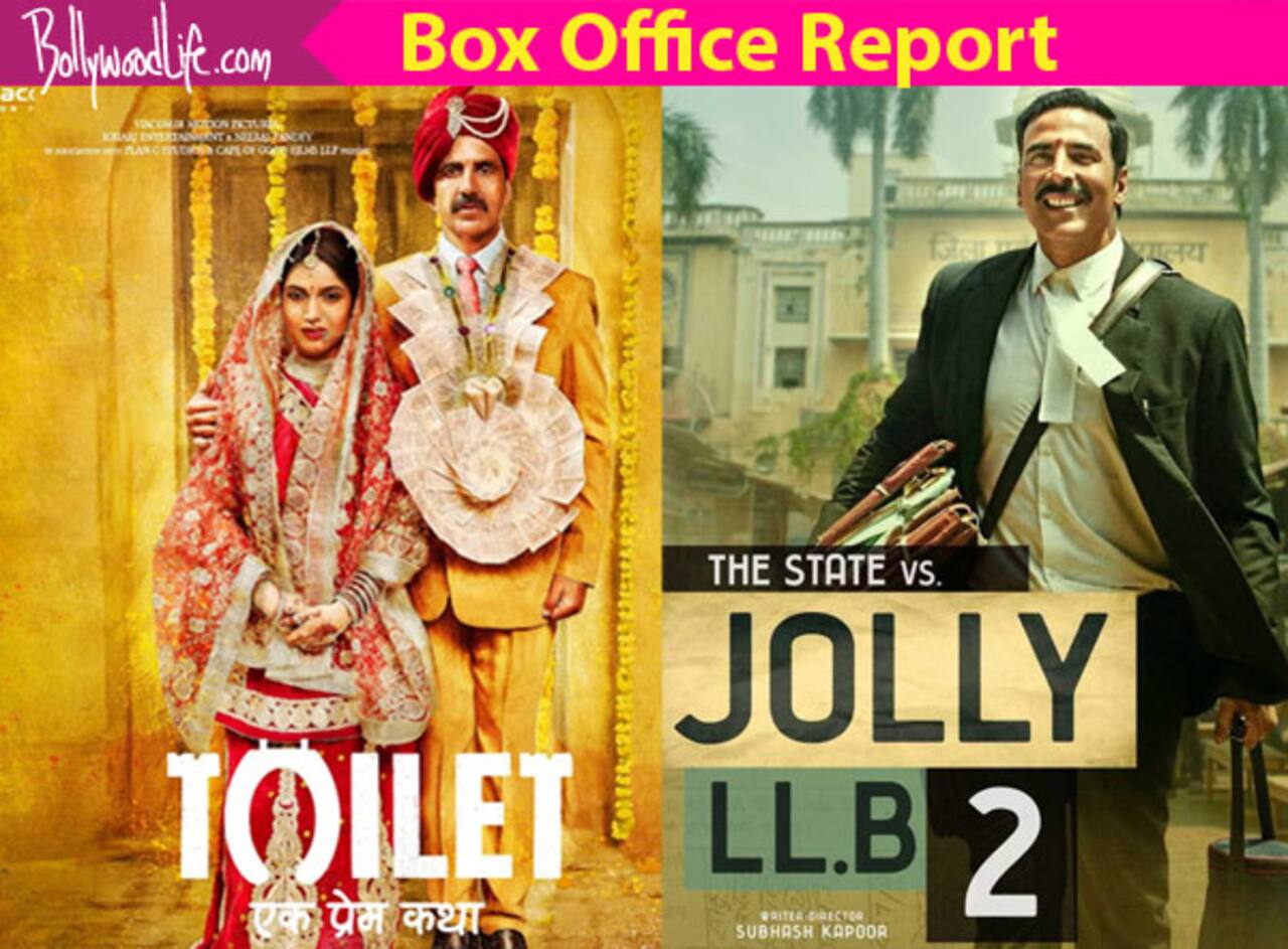 Akshay Kumar's Toilet Ek Prem Katha fails to BEAT Jolly LLB 2 on day 1