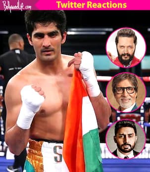 Amitabh Bachchan, Kapil Sharma, Riteish Deshmukh congratulate Vijender Singh for winning WBO Asia Pacific Super Middleweight title - read tweets