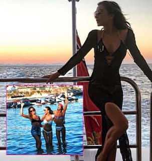 Amy Jackson is a bikini clad Pirate of the Mediterranean and hotness overload - view pics!