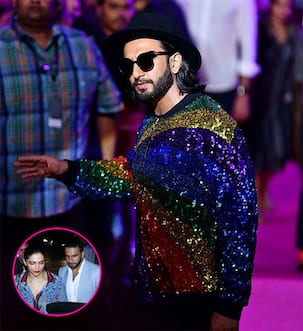 After dressing rather soberly for a date with Deepika Padukone, Ranveer Singh is the 'Rainbow Rambo' at LFW 2017 - view HQ pics!