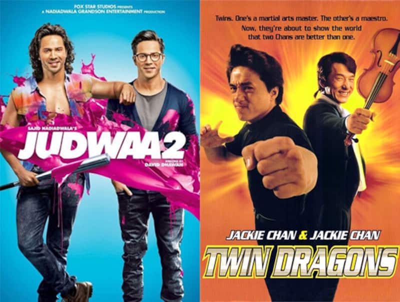 Is Varun Dhawan's Judwaa 2 inspired by Jackie Chan's Twin Dragons?