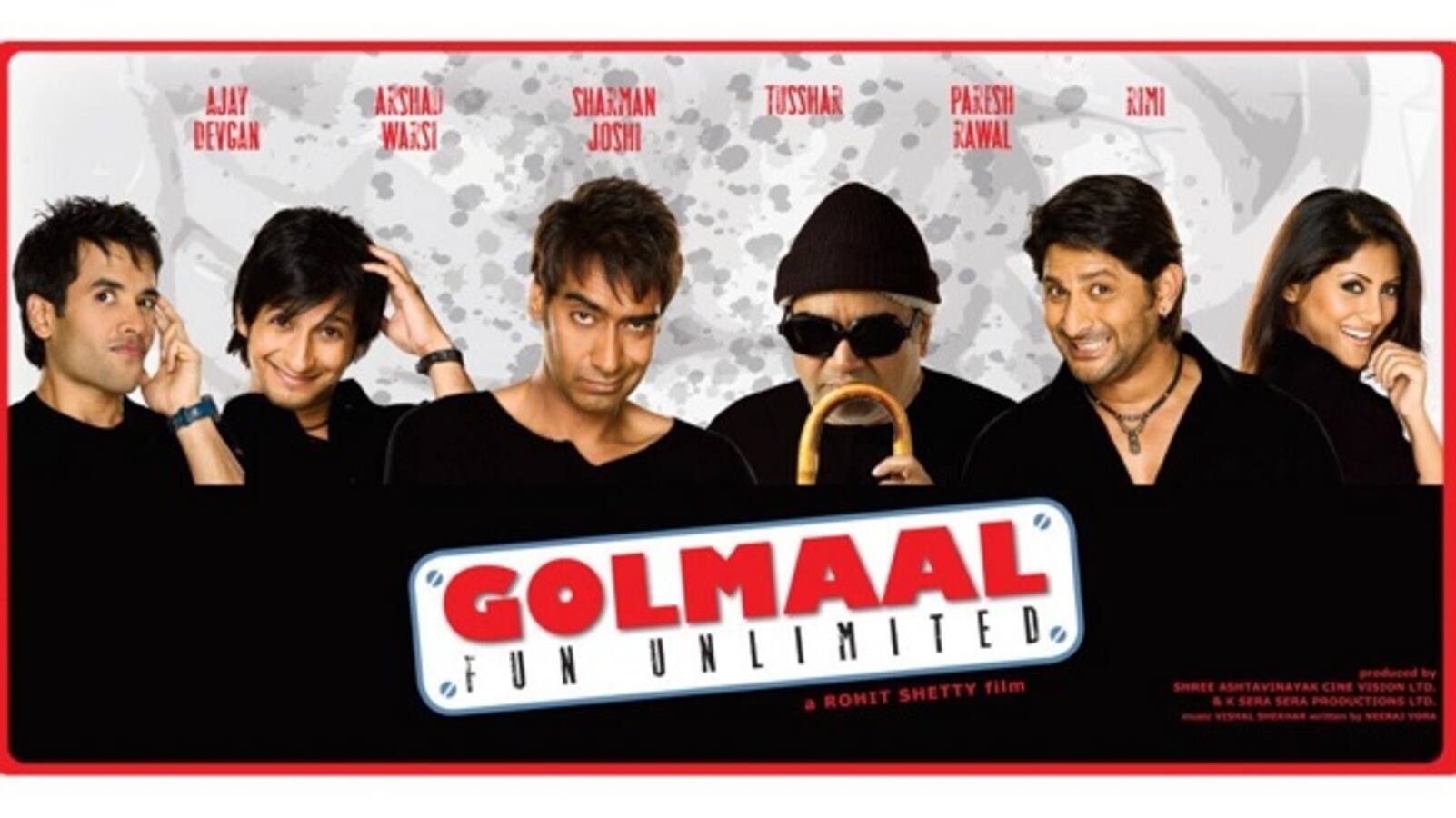 Ajay Devgn Tusshar Kapoor Sharman Joshi The Cast Of The First ajay-devgn-tusshar-kapoor-sharman-joshi-the-cast-of-the-first