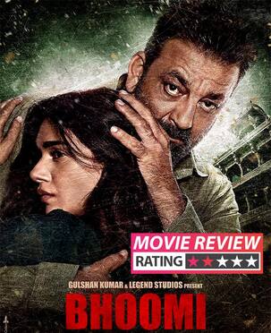 भूमि फिल्म रिव्यू: संजय दत्त, शरद केलकर और अदिति राव हैदरी की जबरदस्त अदाकारी के लिए आप देख सकते हैं 'भूमि' !!