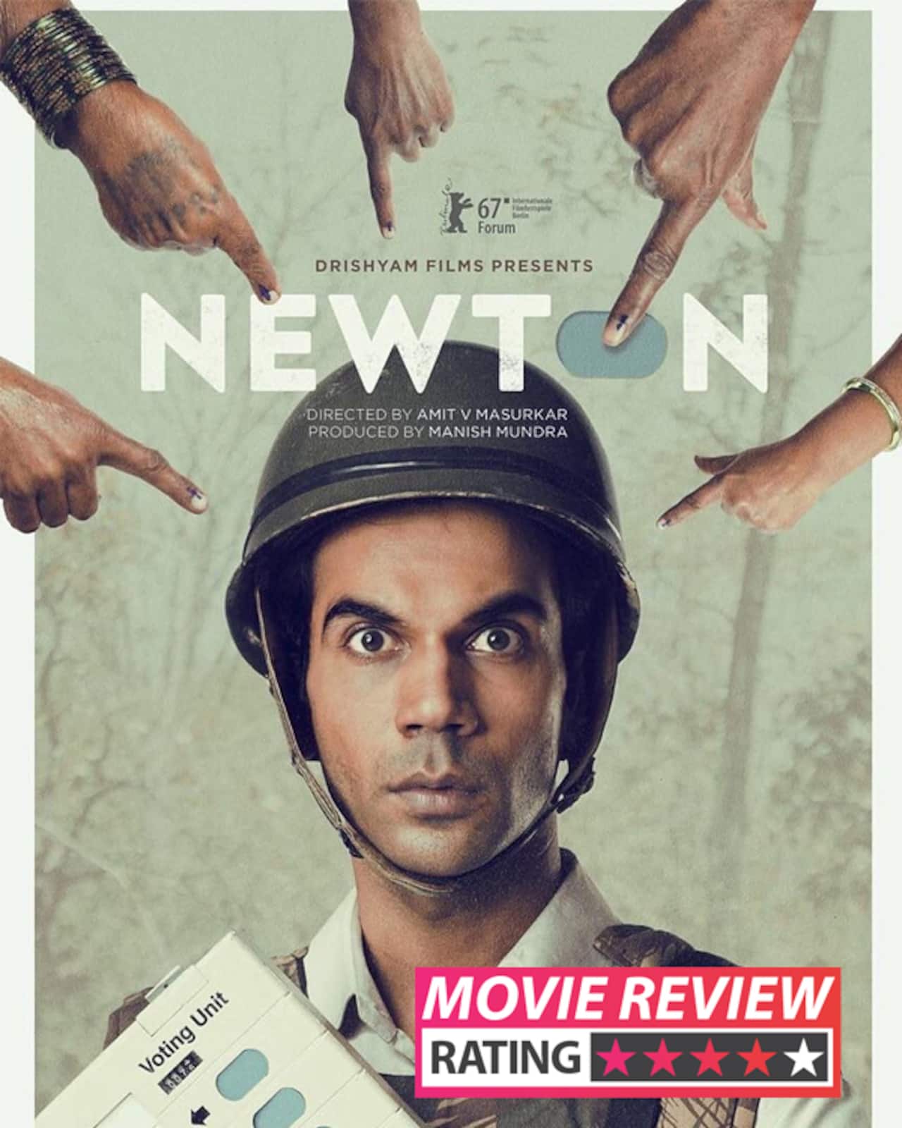 Newton movie review Rajkummar Rao aces once again in this satirical