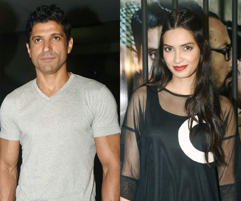 Farhan Akhtar and Diana Penty hold special screening for Lucknow Central - view HQ pics