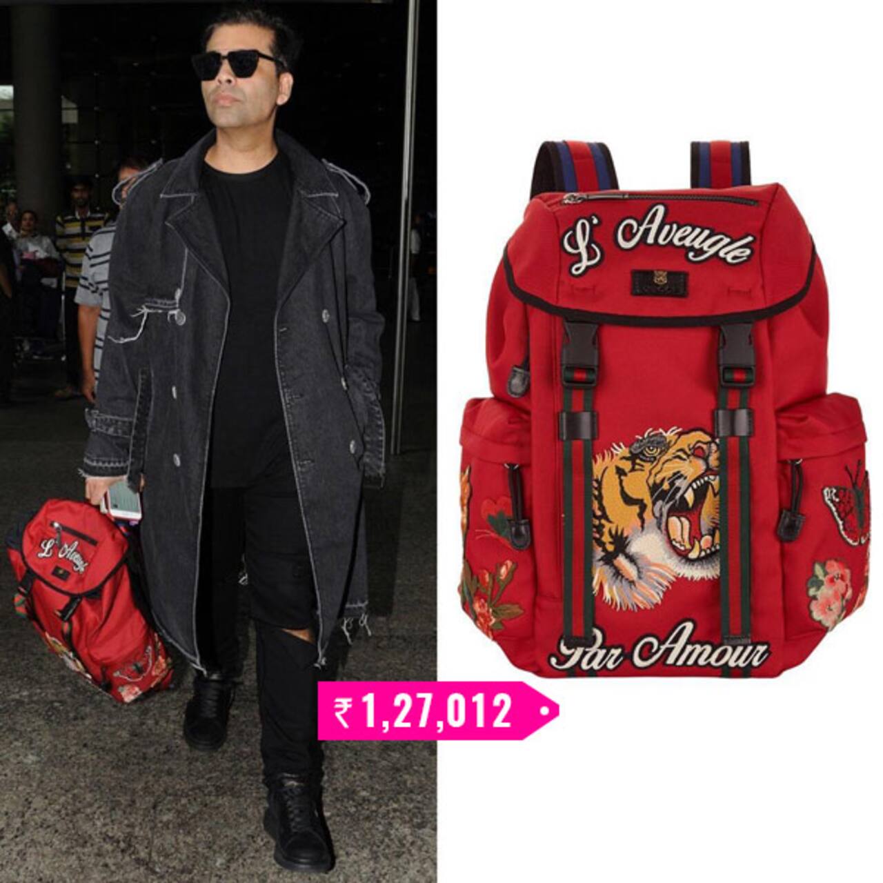 Karan Johar’s Gucci bag will cost you more than the latest iPhone X