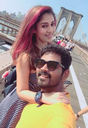 Vignesh Shivn spends his birthday with rumoured girlfriend Nayanthara - view pic
