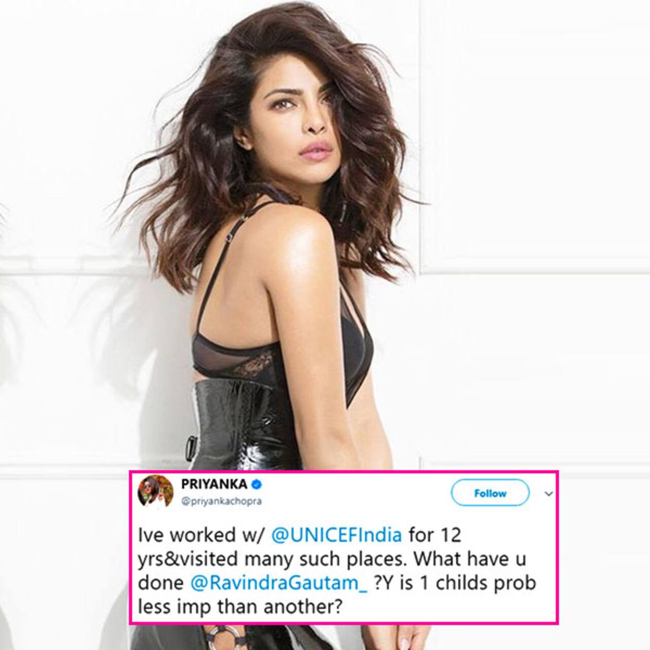 Someone Questioned Priyanka Chopras Unicef Jordan Initiatives And She Shut Him Down With A 