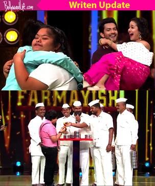 Sa Re Ga Ma Pa Li’l Champs 23rd September 2017: Aditya makes good use of the opportunity at India Ki Farmayish as he sweeps Neha off her feet quite literally!