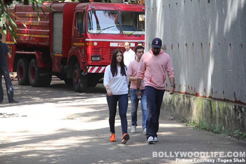 Fire breaks out at Aishwarya Rai Bachchan's building in Bandra - view HQ pics