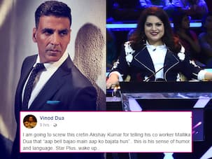 Mallika Dua's father lashes out at Akshay Kumar for making a crass joke at her expense