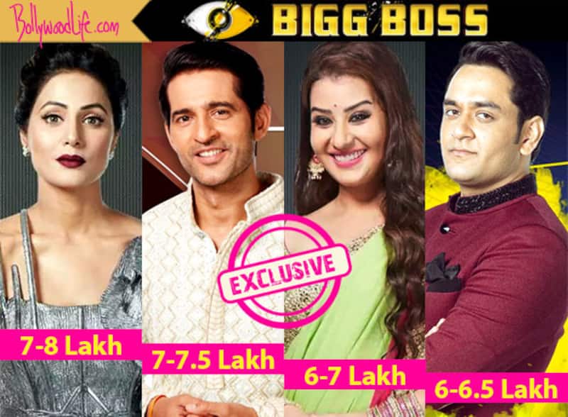 Bigg Boss 11: 7 Lakh per week! That's what Hina Khan, Shilpa Shinde, Hiten Tejwani are getting for being locked up inside the house