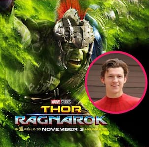 Spider-Man star Tom Holland takes a dig at Hulk star Mark Ruffalo for accidently leaking Thor: Ragnarok - read tweet