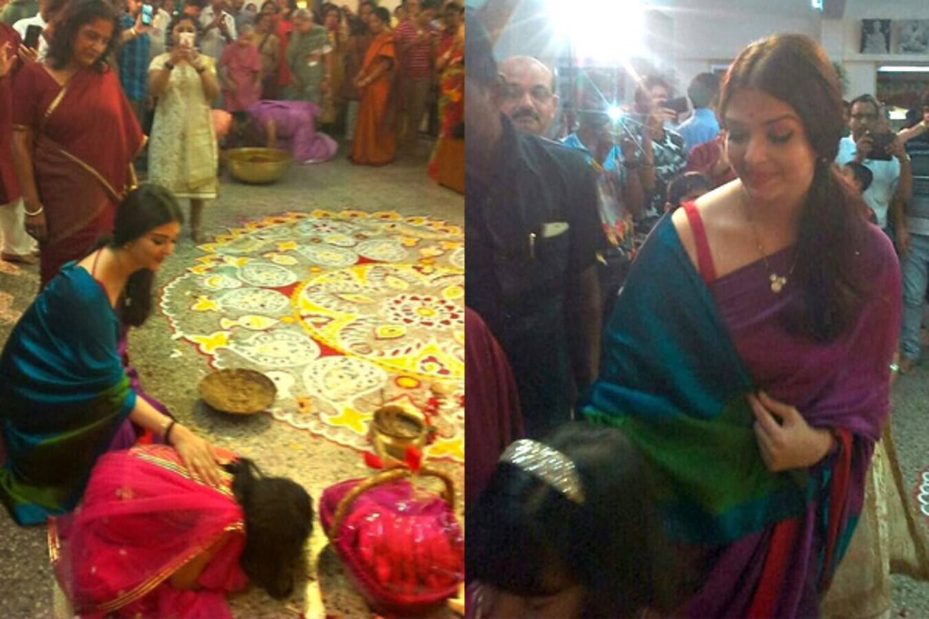 ऐश्वर्या राय बच्चन ने अपनी बेटी आराध्या के संग कुछ इस अंदाज में मनाई दुर्गा पूजा, देखें तस्वीरें