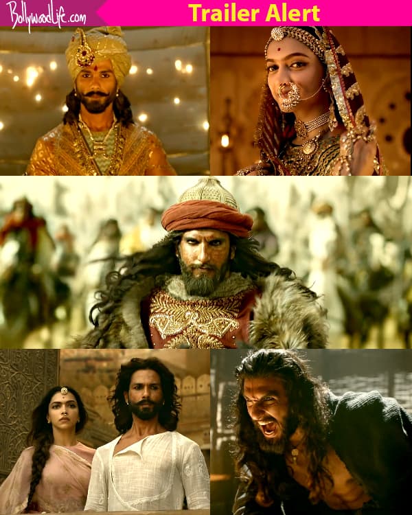 Padmavati trailer: Ranveer Singh's cruel intensity, Shahid Kapoor's ...