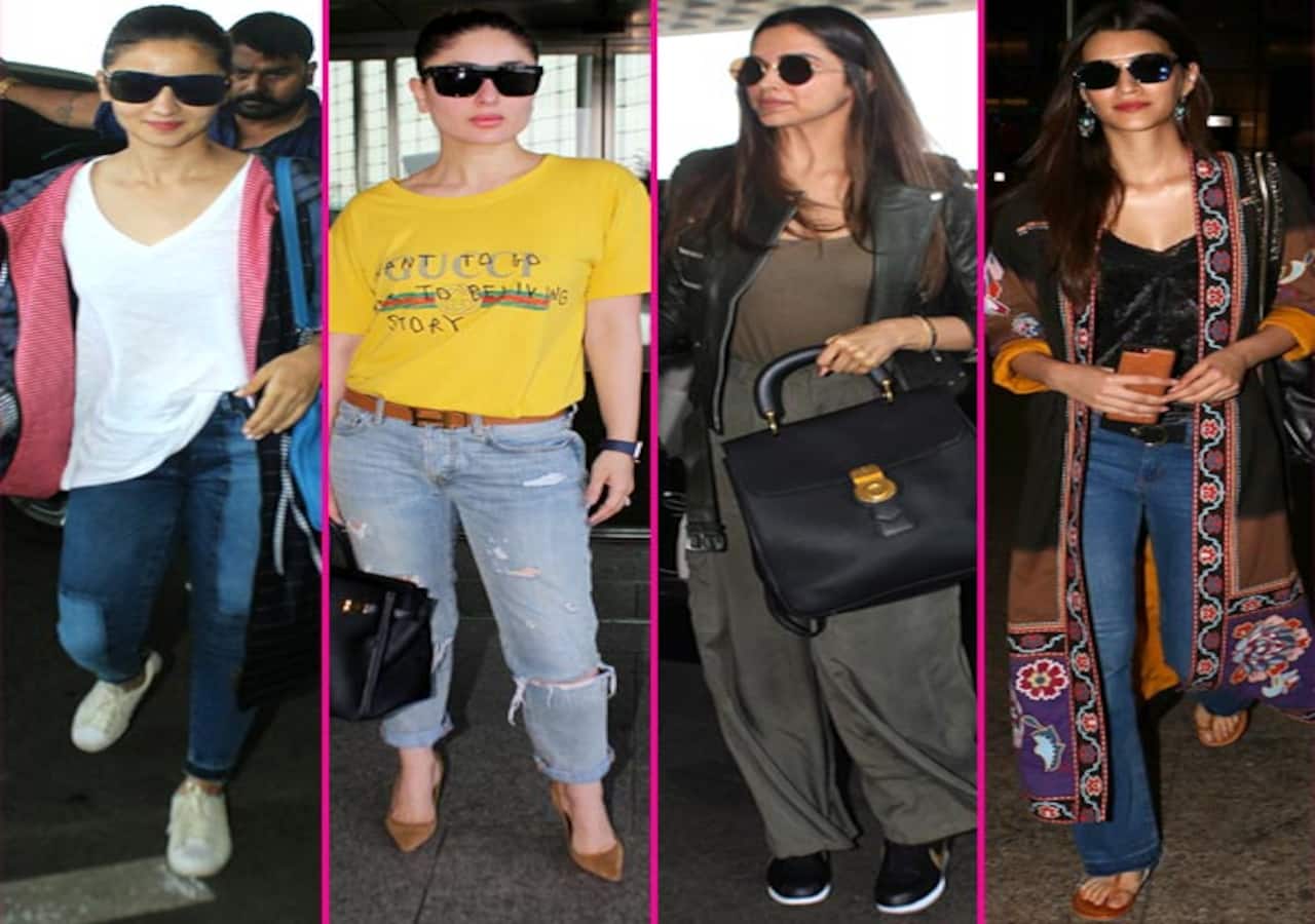 Airport Style this week: Alia Bhatt, Kareena Kapoor, Deepika Padukone  manage to make a splash on the runway - Bollywood News & Gossip, Movie  Reviews, Trailers & Videos at