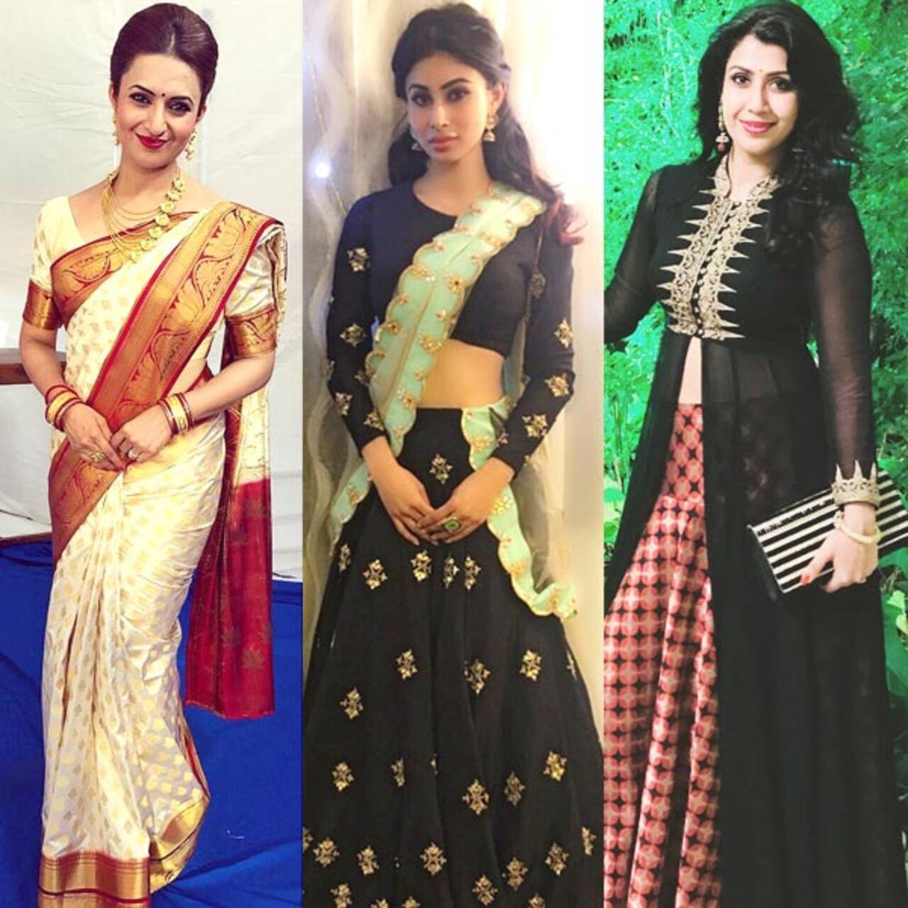 Mouni Roy, Divyanka Tripathi, Ankita Bhargava give us some fashion ...