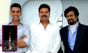 [New picture] Rajinikanth and Akshay Kumar's 2.0 takes over Burj Khalifa and we can't keep calm!
