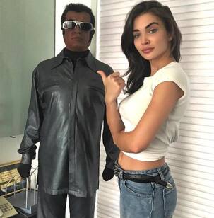 [New Picture Alert] Amy Jackson gears up to shoot her first song with the 