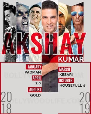 Padman, 2.0, Gold: Akshay Kumar's movie slate is one that the actor must surely be proud of!