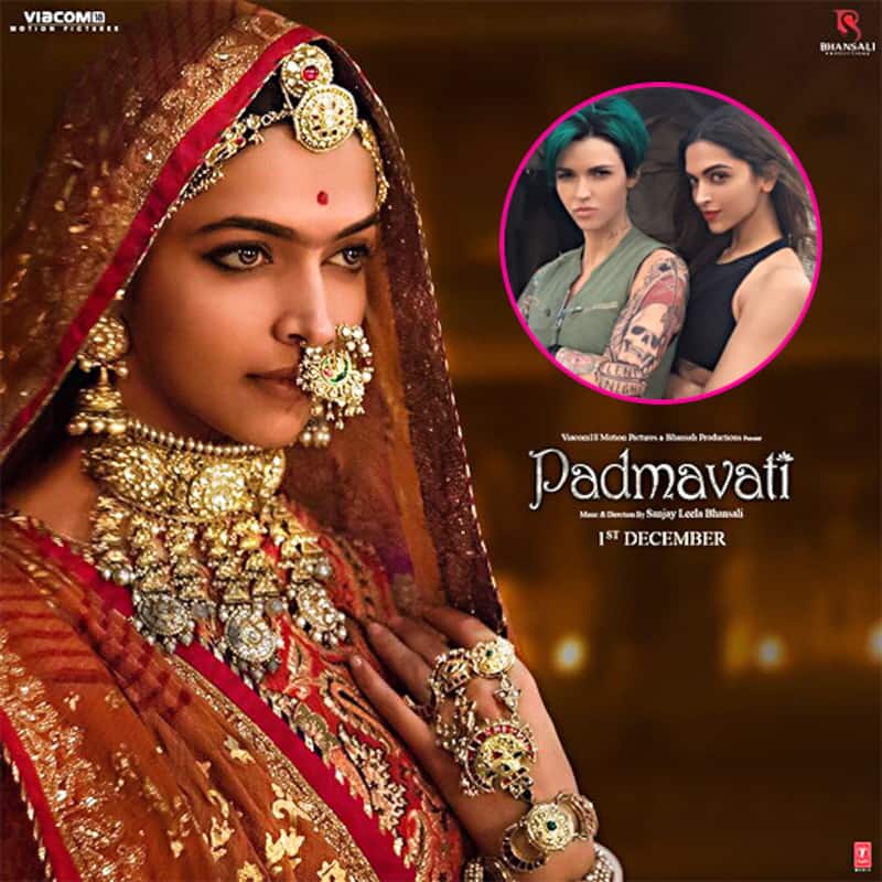 Padmavati Row Deepika Padukones Xxx Co Star Ruby Rose Comes Out In Her Support Bollywood