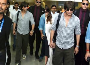 IFFI 2017: Shah Rukh Khan reaches Goa to inaugurate the festival - view pics