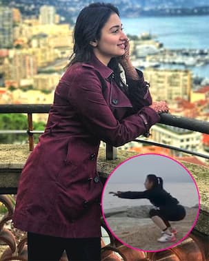 Tamannaah Bhatia is sweating it out hardcore for Queen Telugu remake